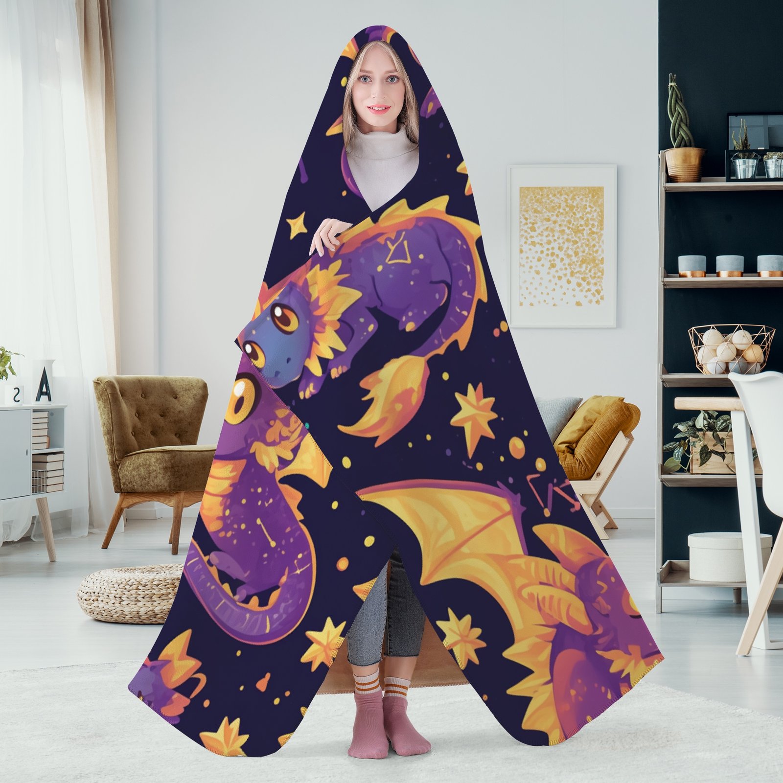 Chibi dragons blanket banner img